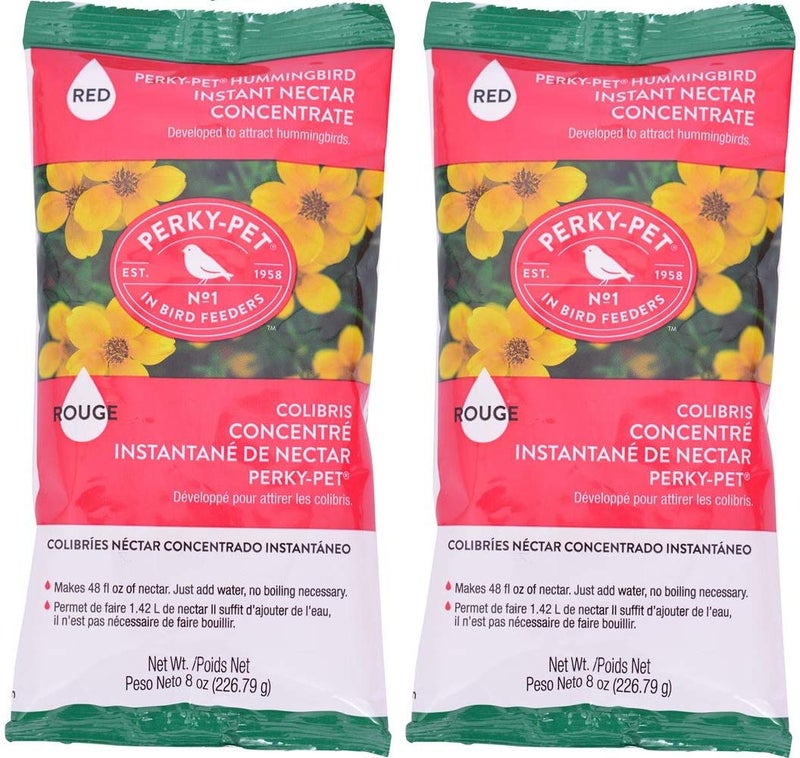 Perky-Pet 230 Original Instant 8-Ounce Hummingbird Nectar (2)